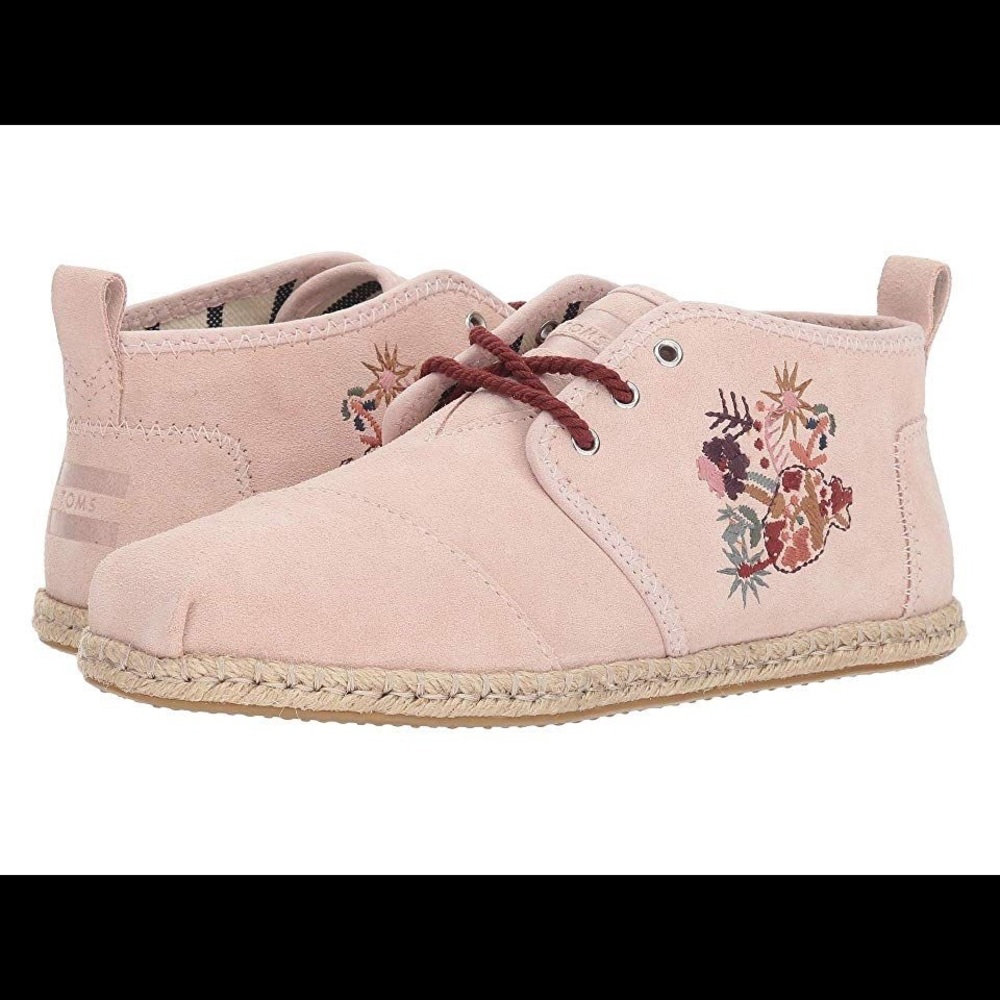 Toms Pale Pink Botas